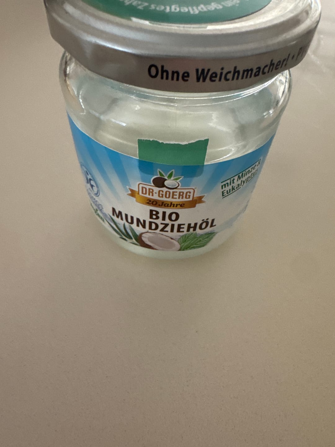 Customer photo review of DR.GOERG Kokos-Mundziehöl (180ml/6x180ml)