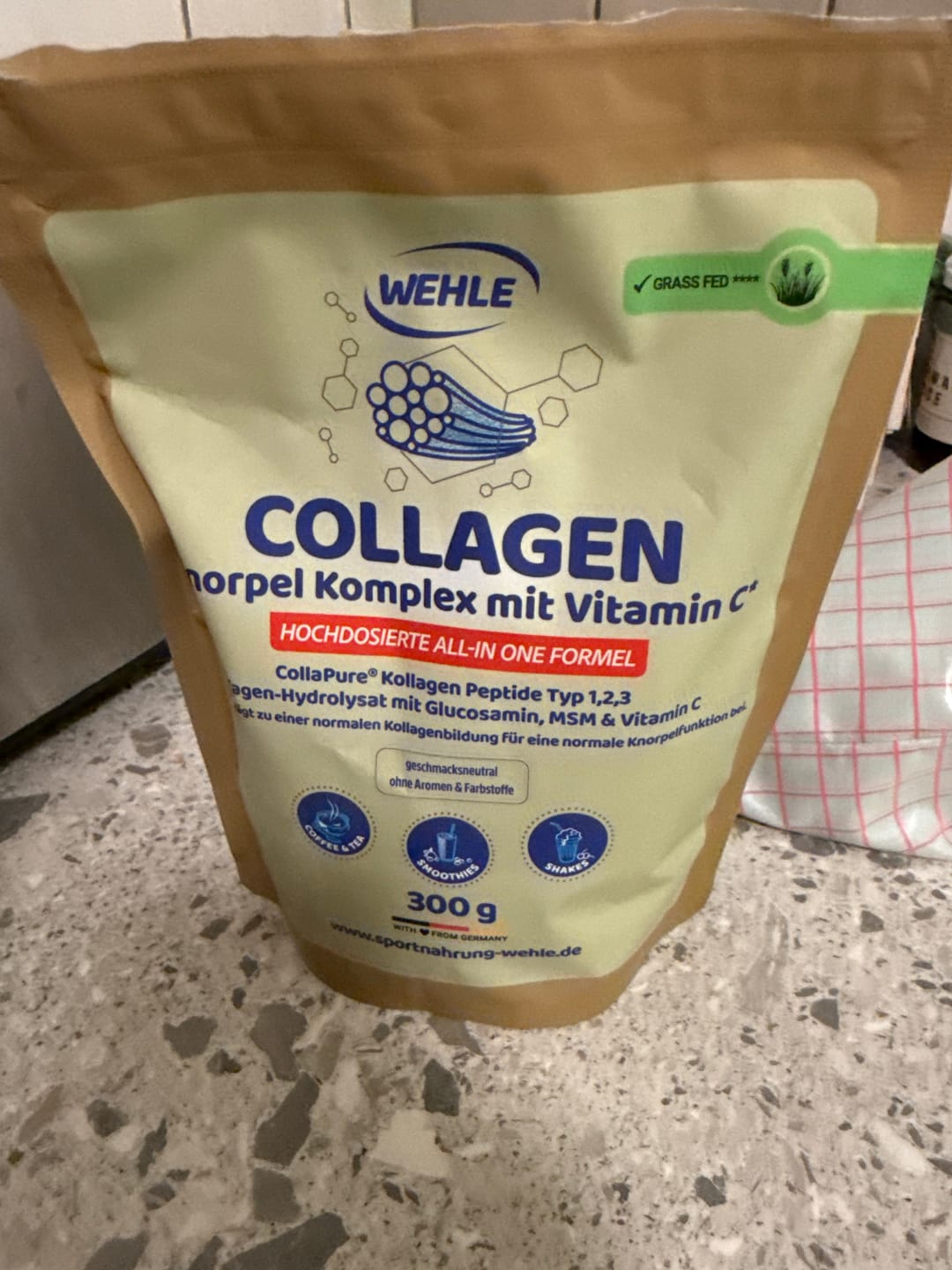Customer photo review of Collagen Knorpel Komplex - Neuheit