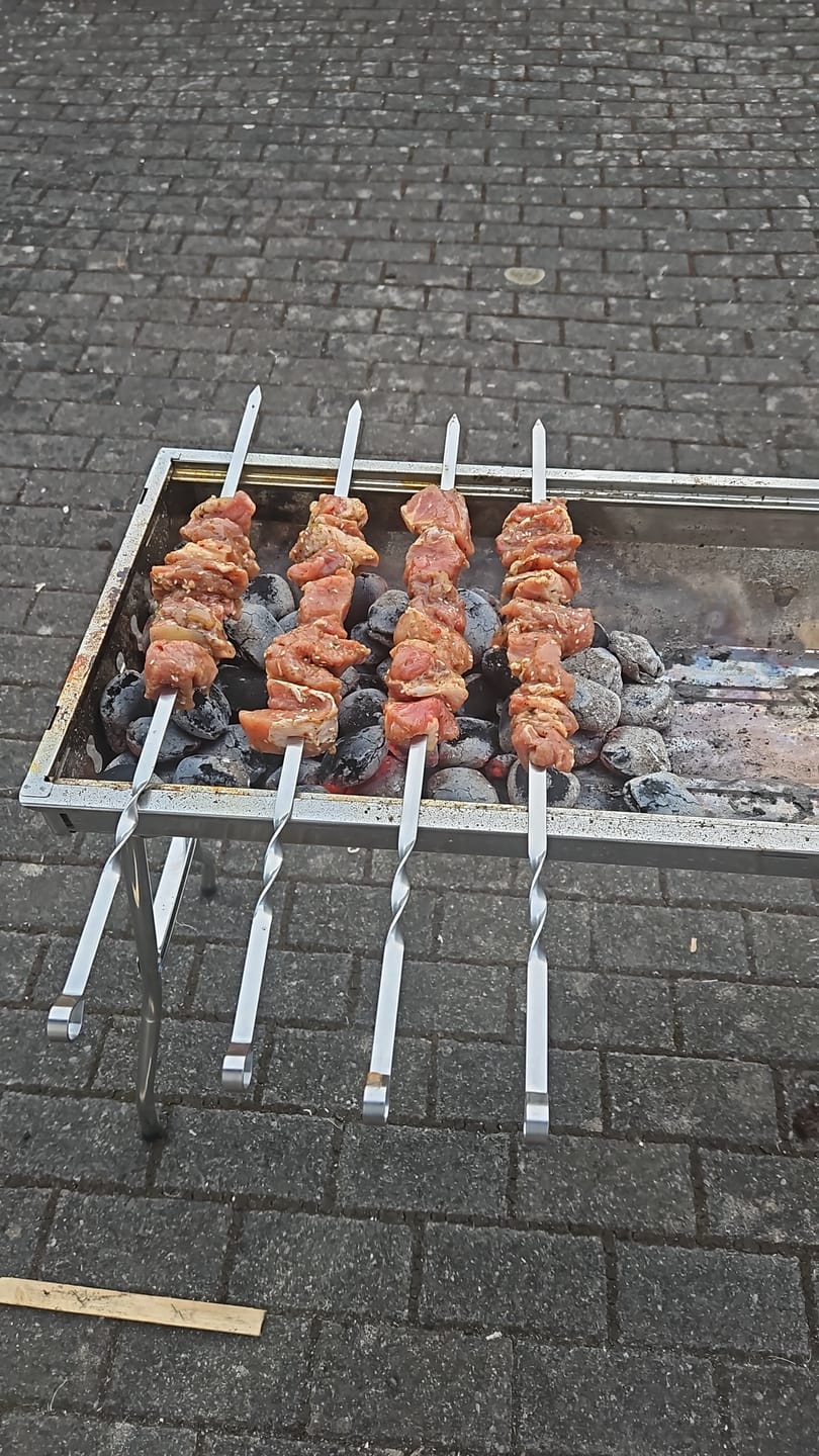 Customer photo review of Schweine-Schaschlik Yakuza – mariniert mit Teriyaki, Chili & Sesam | mySchaschlik