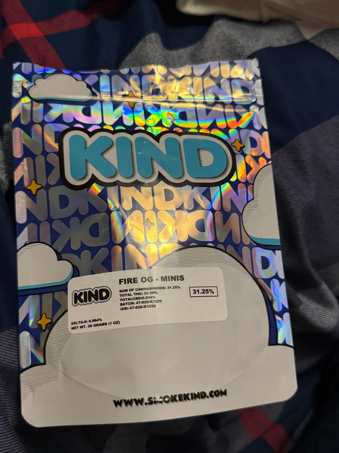 Customer photo review of Fire OG - Minis - 28 Grams - Indica