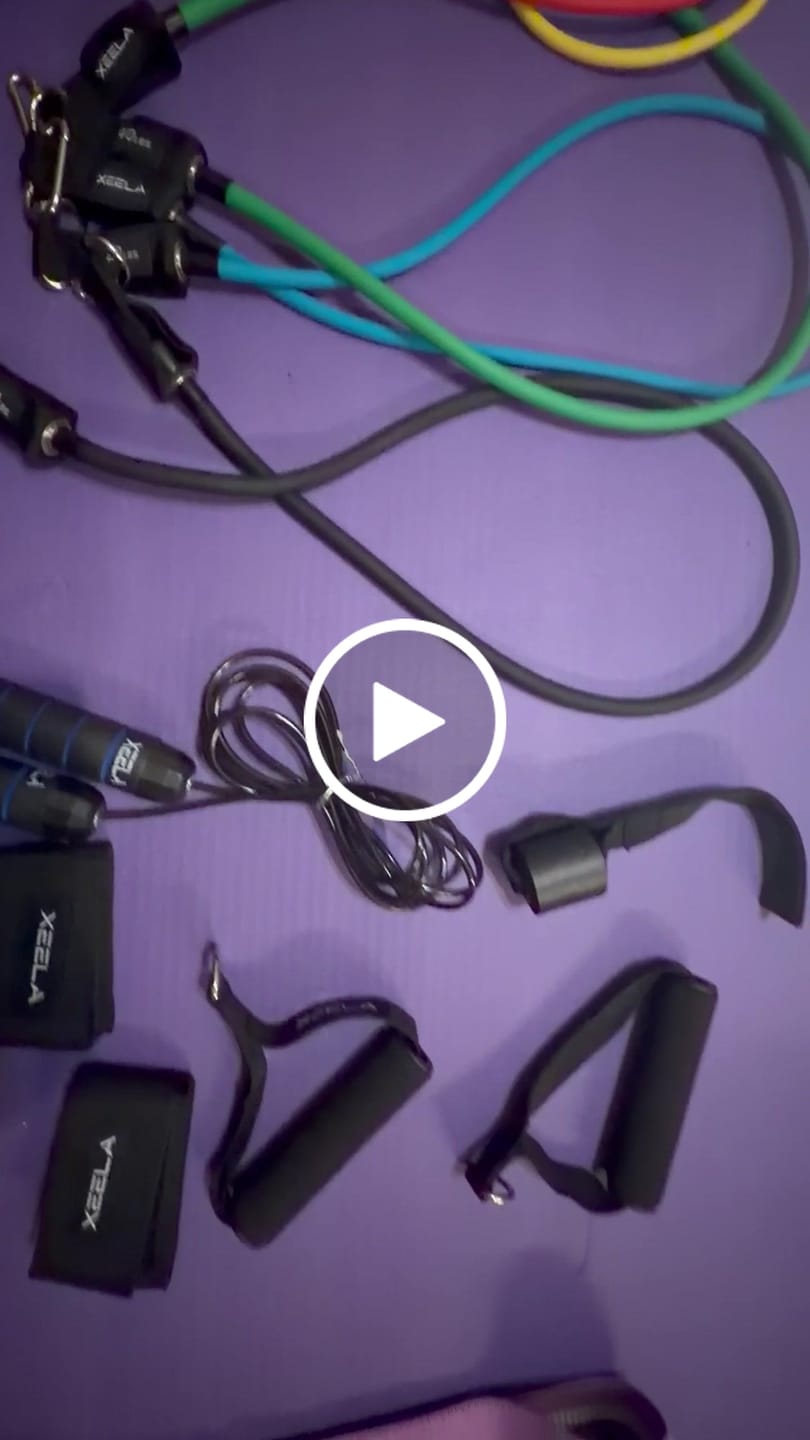 Customer video review of XEELA AT-HOME WORKOUT EQUIPMENT KIT