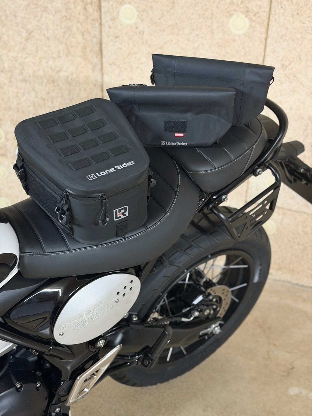 Customer photo review of Tail Pack