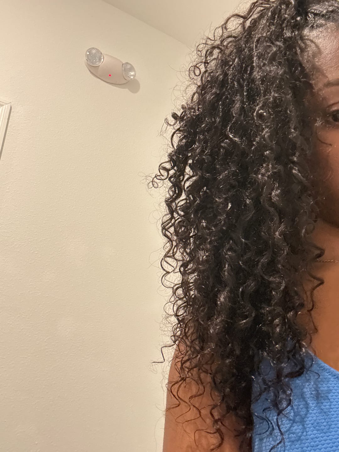 Customer photo review of Spanish Curl Bulk Hair Extensions for Braiding