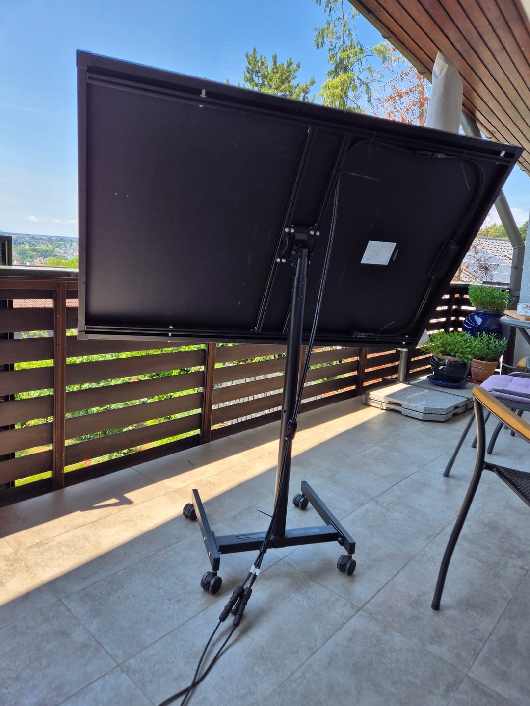 Customer photo review of Ray Solarmodul 200W Komplett Schwarz