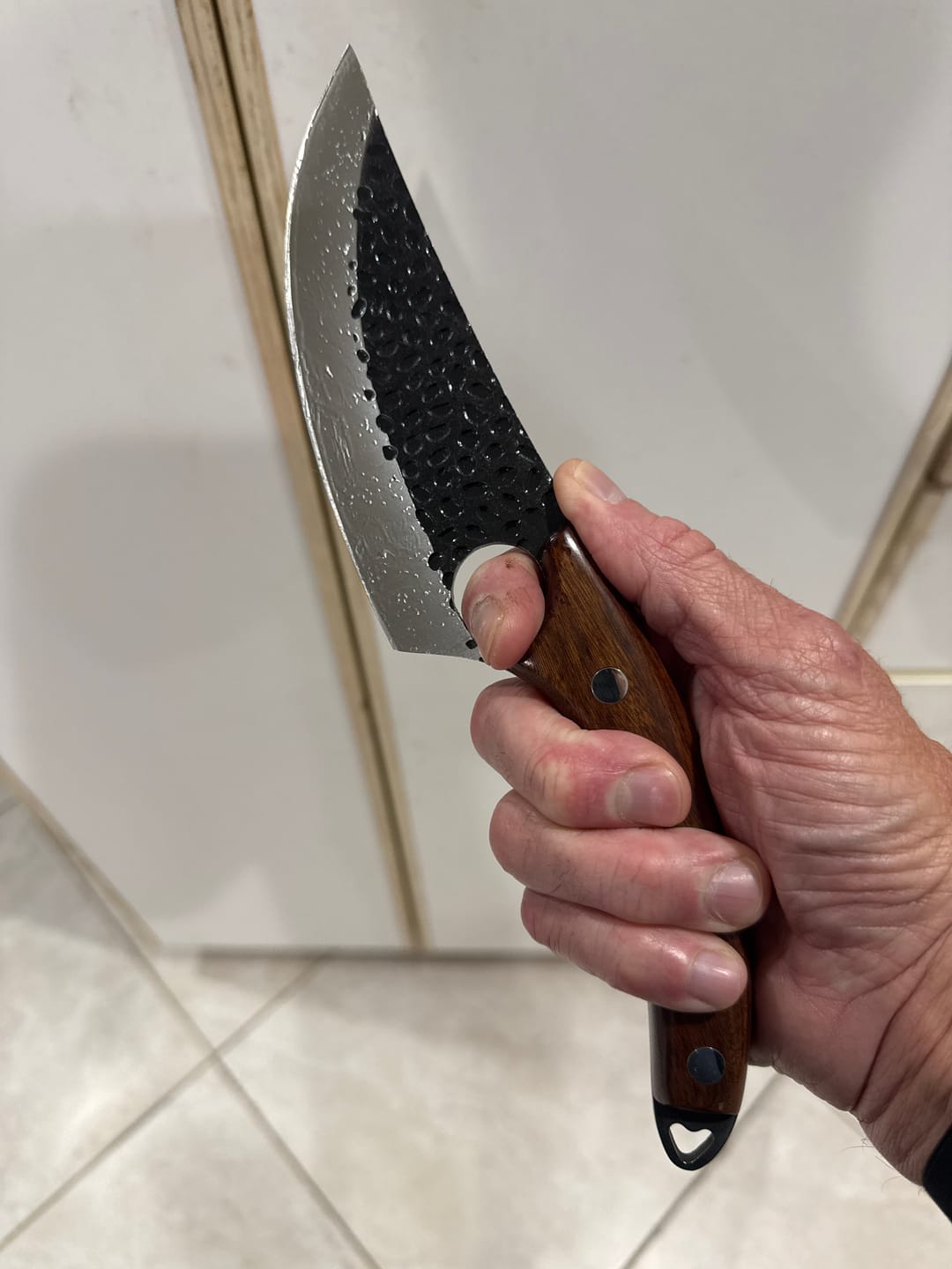 Customer photo review of Tungsten 7" Slicing Knife