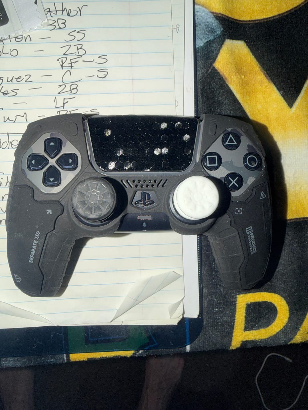 Customer photo review of G.S.TAC Hard Core PS5 Skin