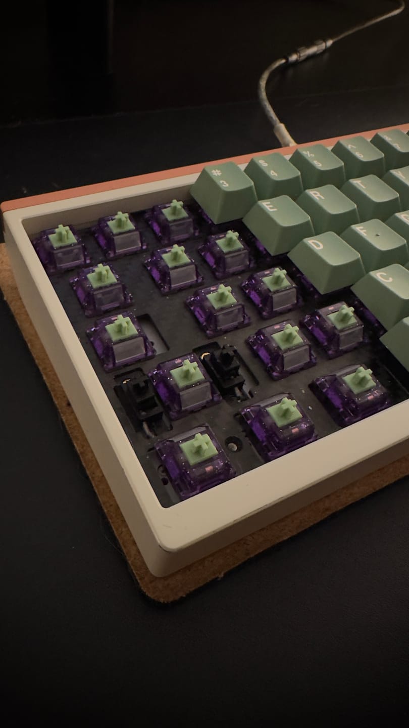 Customer photo review of HMX REZE TACTILE SWITCH FACTORY LUBED (10PCS)