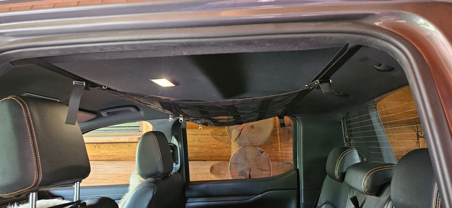 Customer photo review of ZBAD1 - Ute Roof Cargo Net