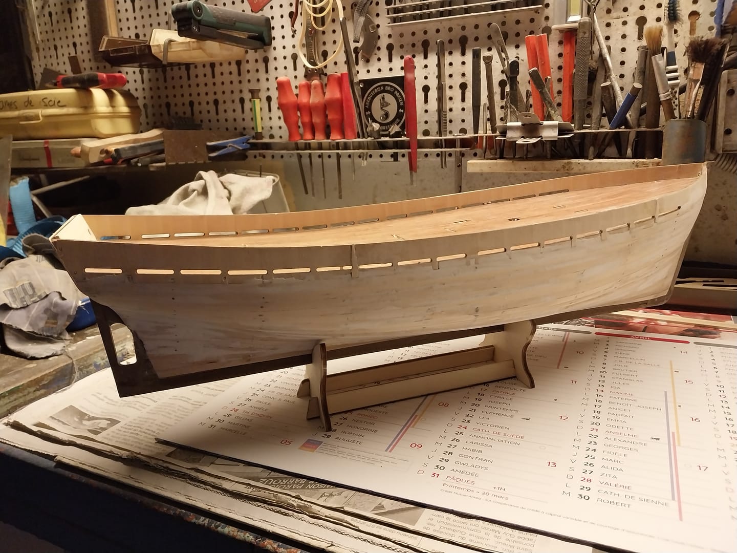 Customer photo review of Maqueta del Gjøa: barco de Amundsen a escala 1:45