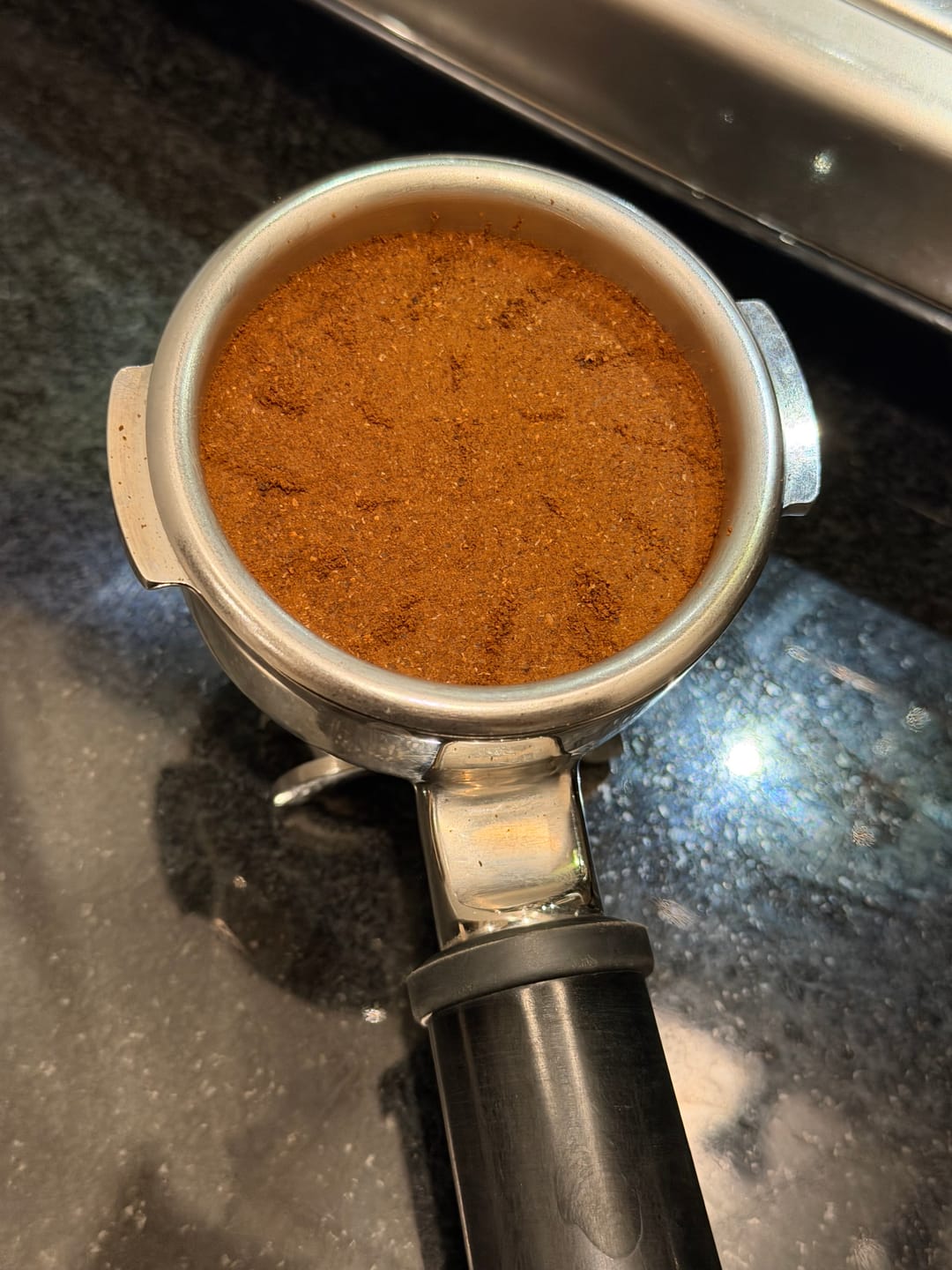 Customer photo review of High Diffusion Espresso Shower Screen - Breville