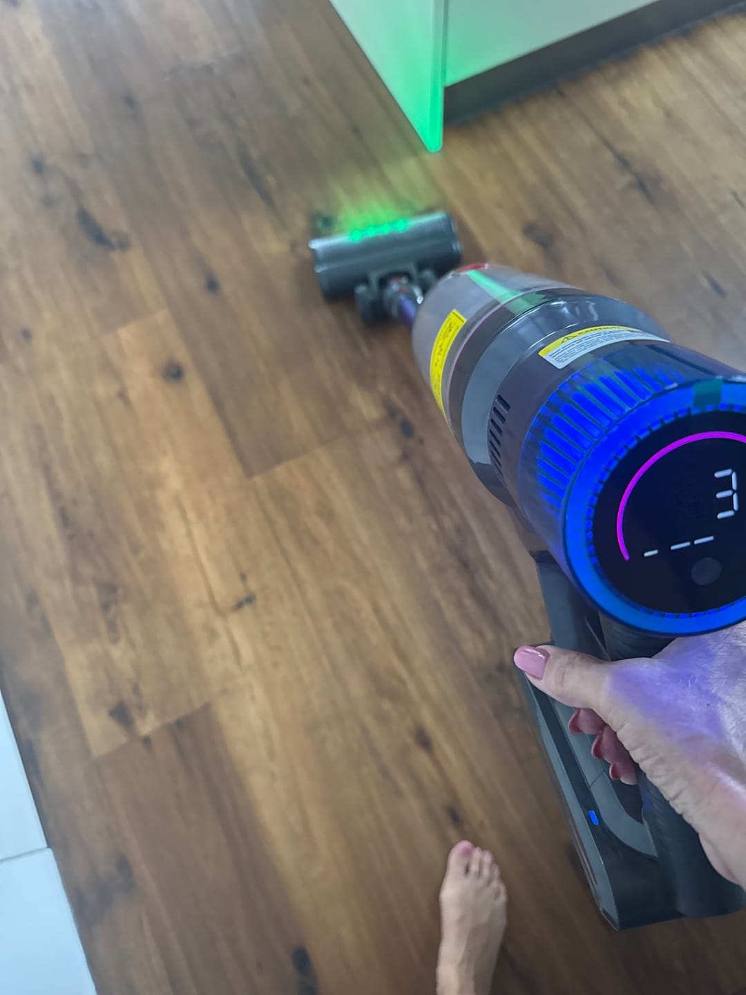 Customer photo review of Oryzom V1 Ultra – Next-Gen-Motor mit 100.000 U/min für kraftvolle Reinigung
