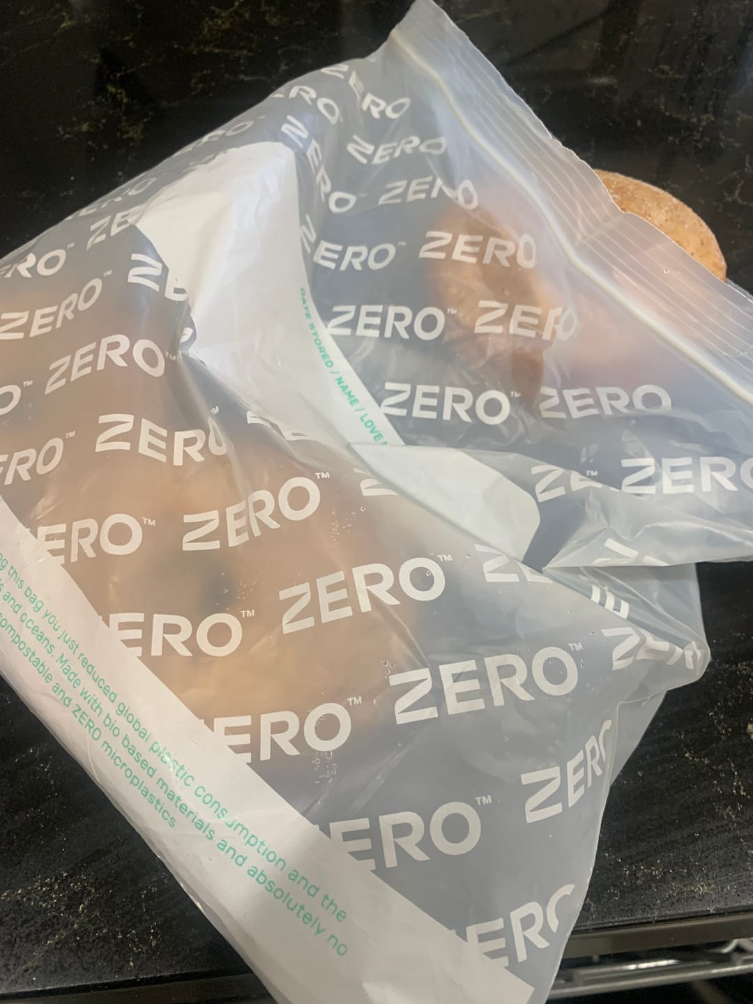Customer photo review of Resealable Food Storage Bags