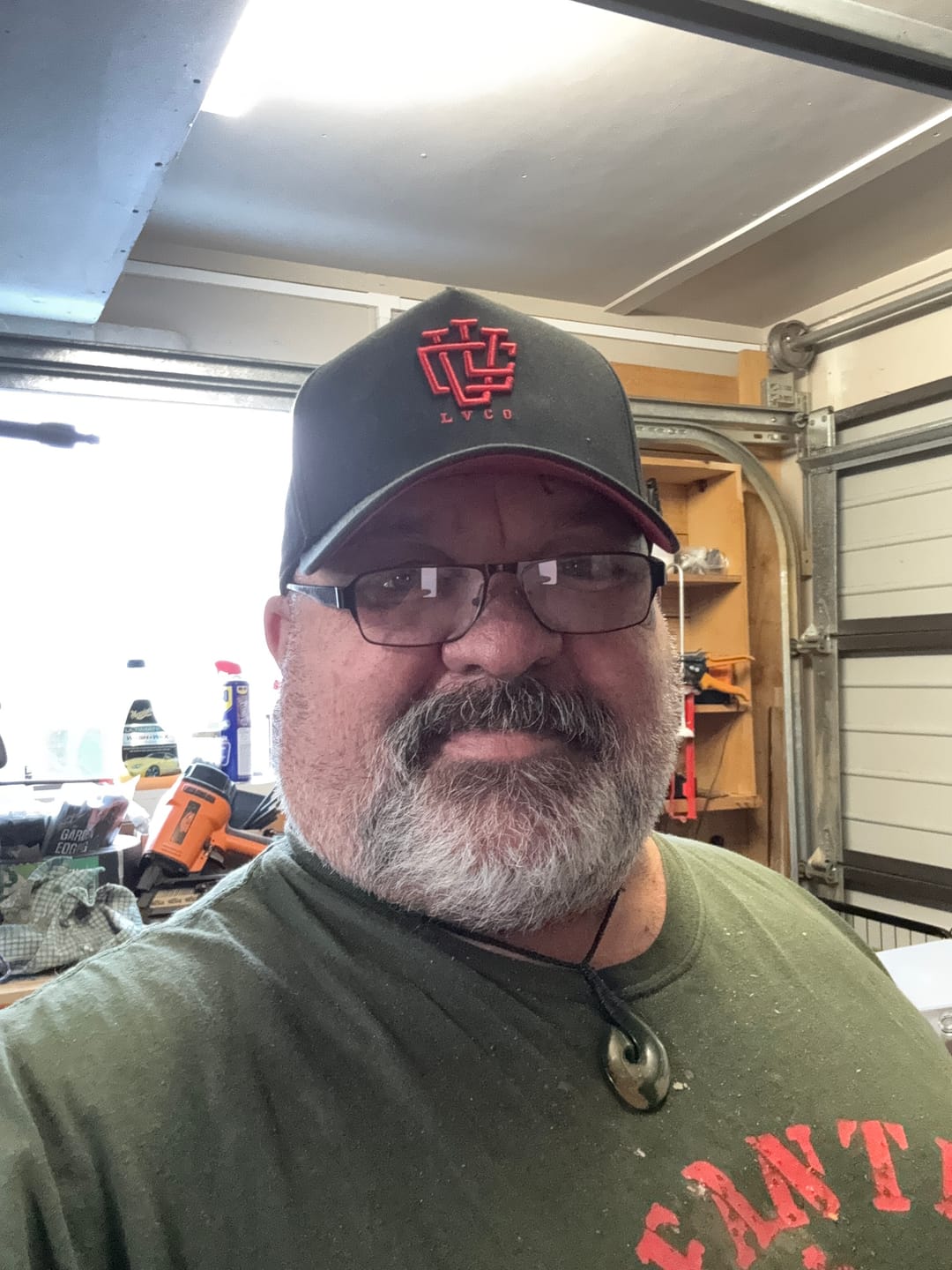 Customer photo review of ULTRA FIT Black Flame A-Frame Snapback