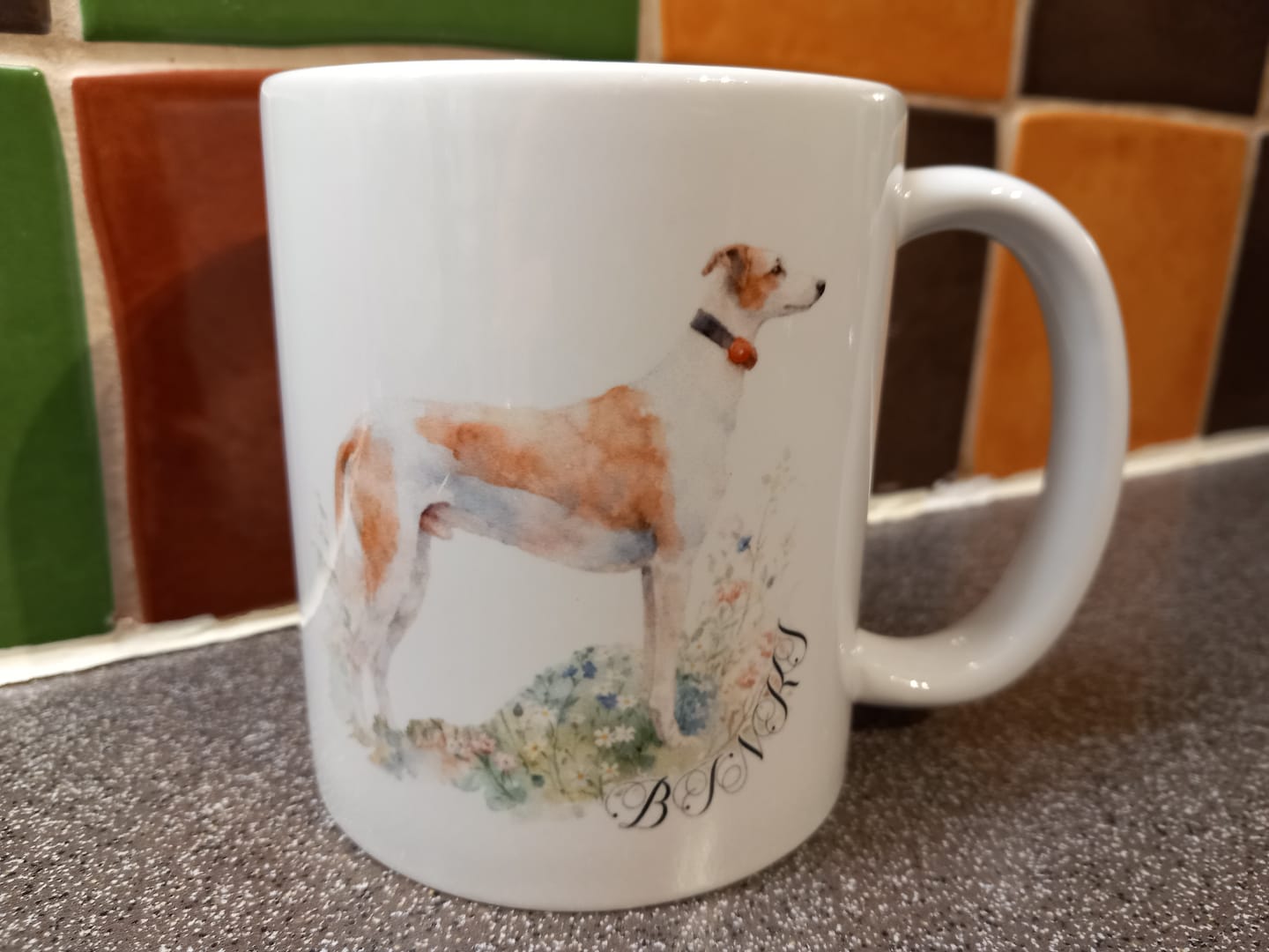 Customer photo review of Watercolour - Personalised Mug
