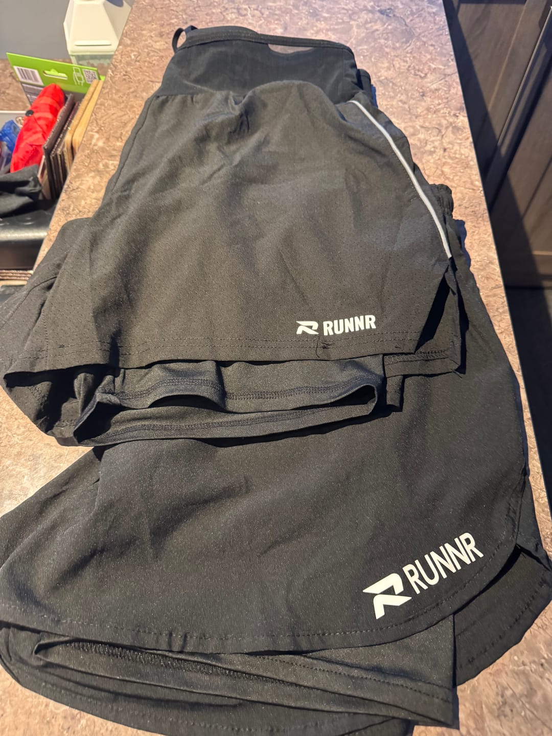 Customer photo review of RUNNR Marathon Pro Shorts