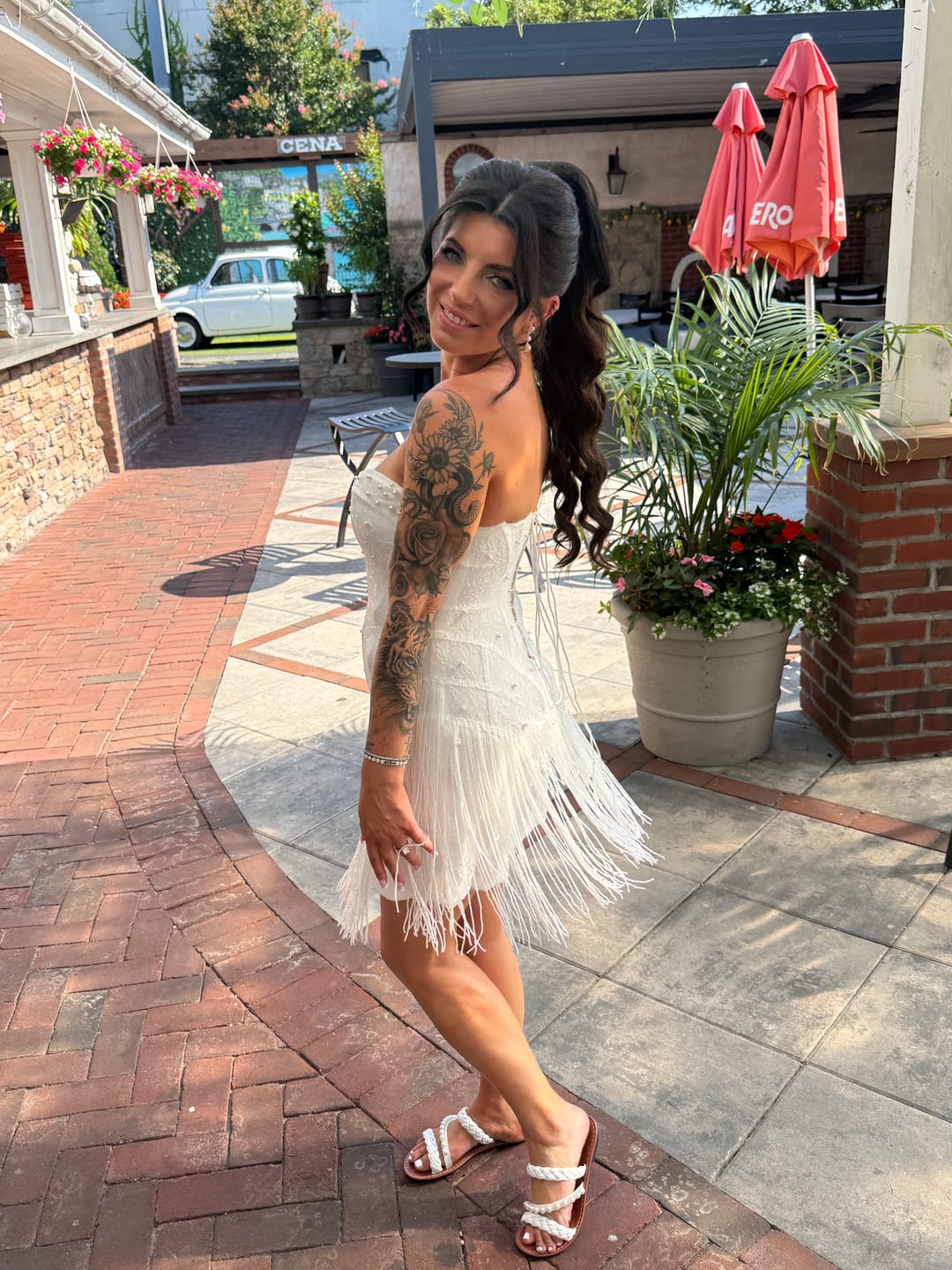 Customer photo review of Naomi Mini Dress