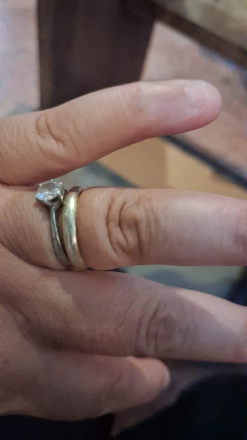 Customer photo review of Fede Classica  Bombata Argento Dorato 4 mm