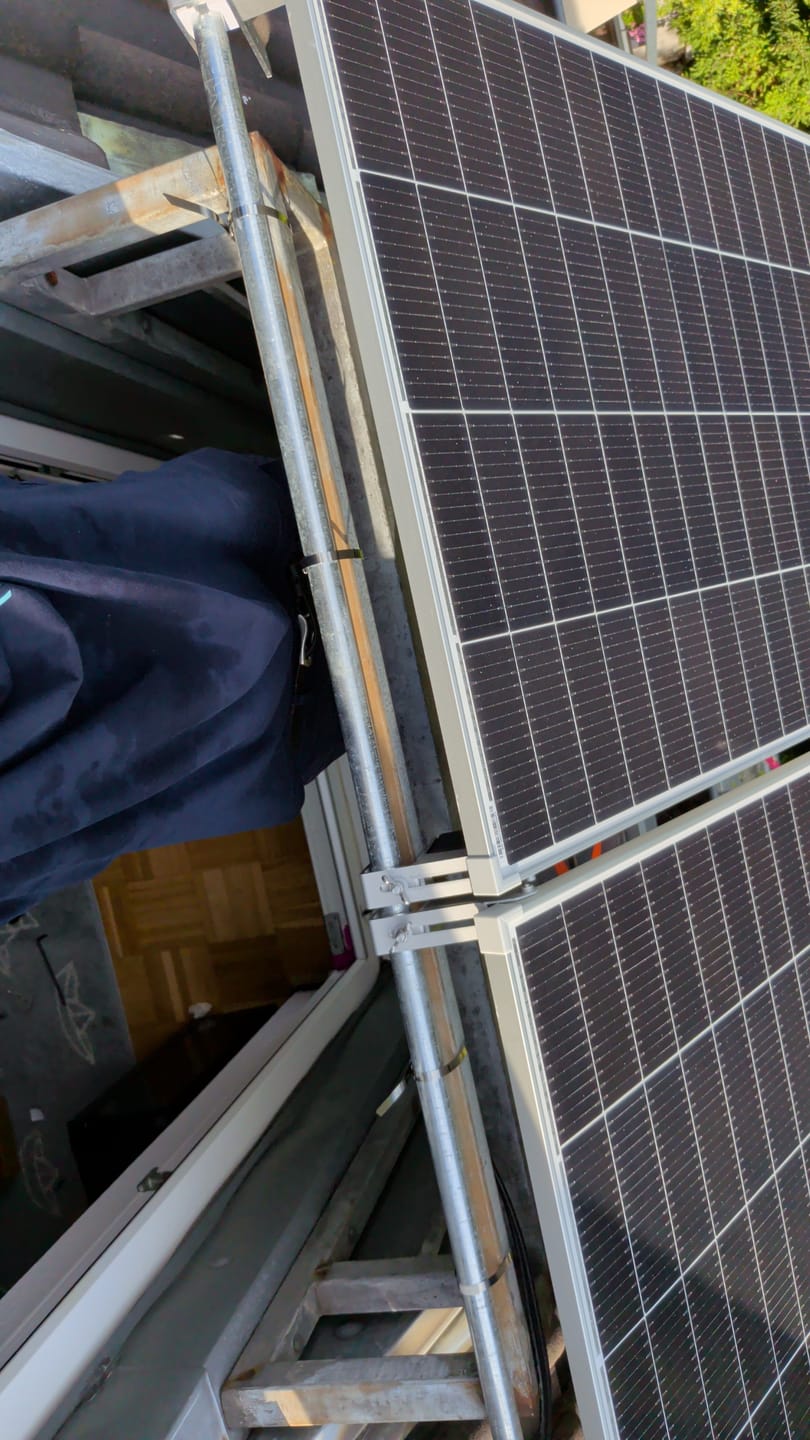 Customer photo review of Ray Lite Solar-Erweiterungsset 200W~1200W