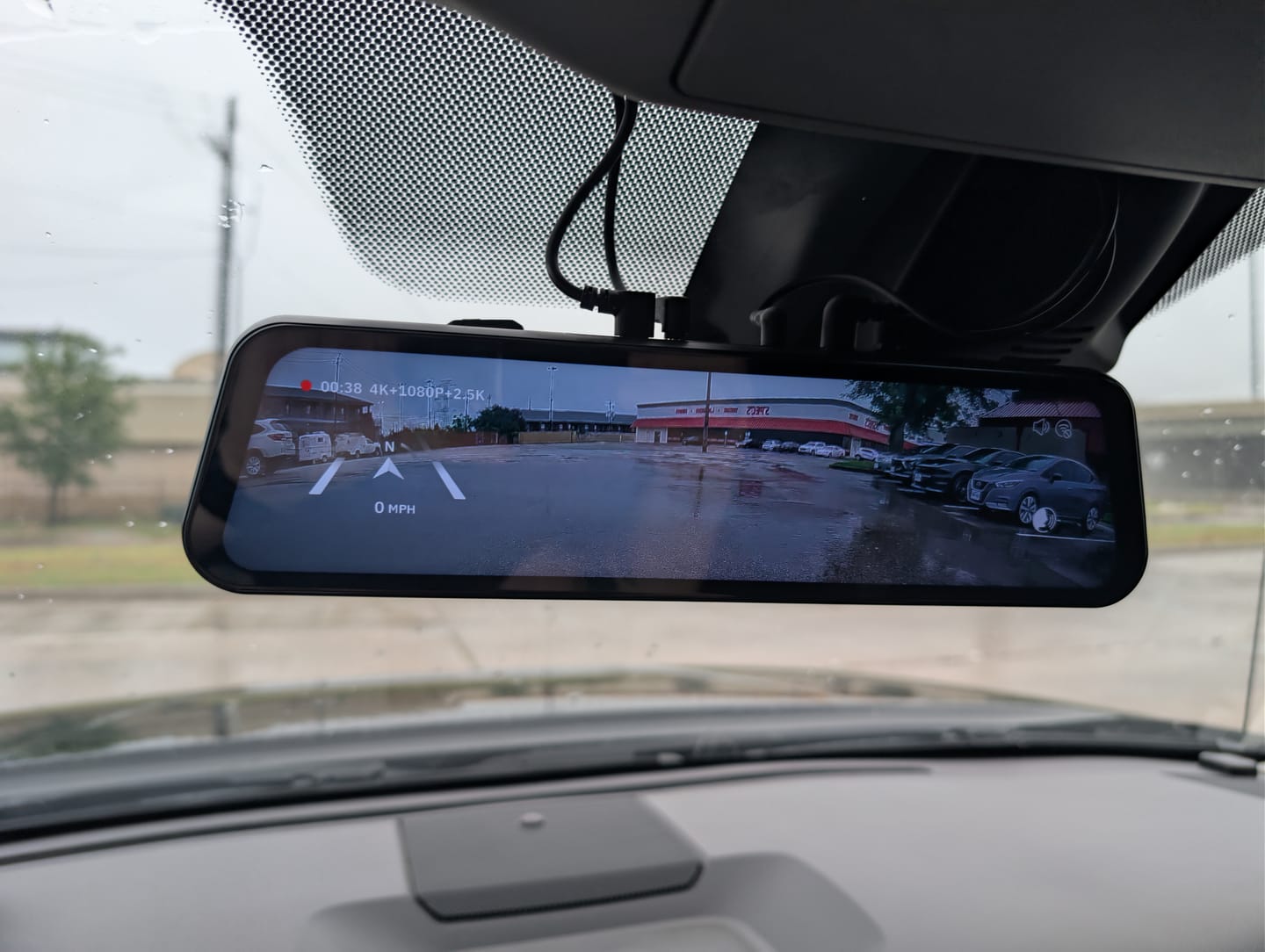 Customer photo review of WOLFBOX 3 Channel Dash Cam 4K Front Rear Bumper Camera GPS WiFi G900TriPro