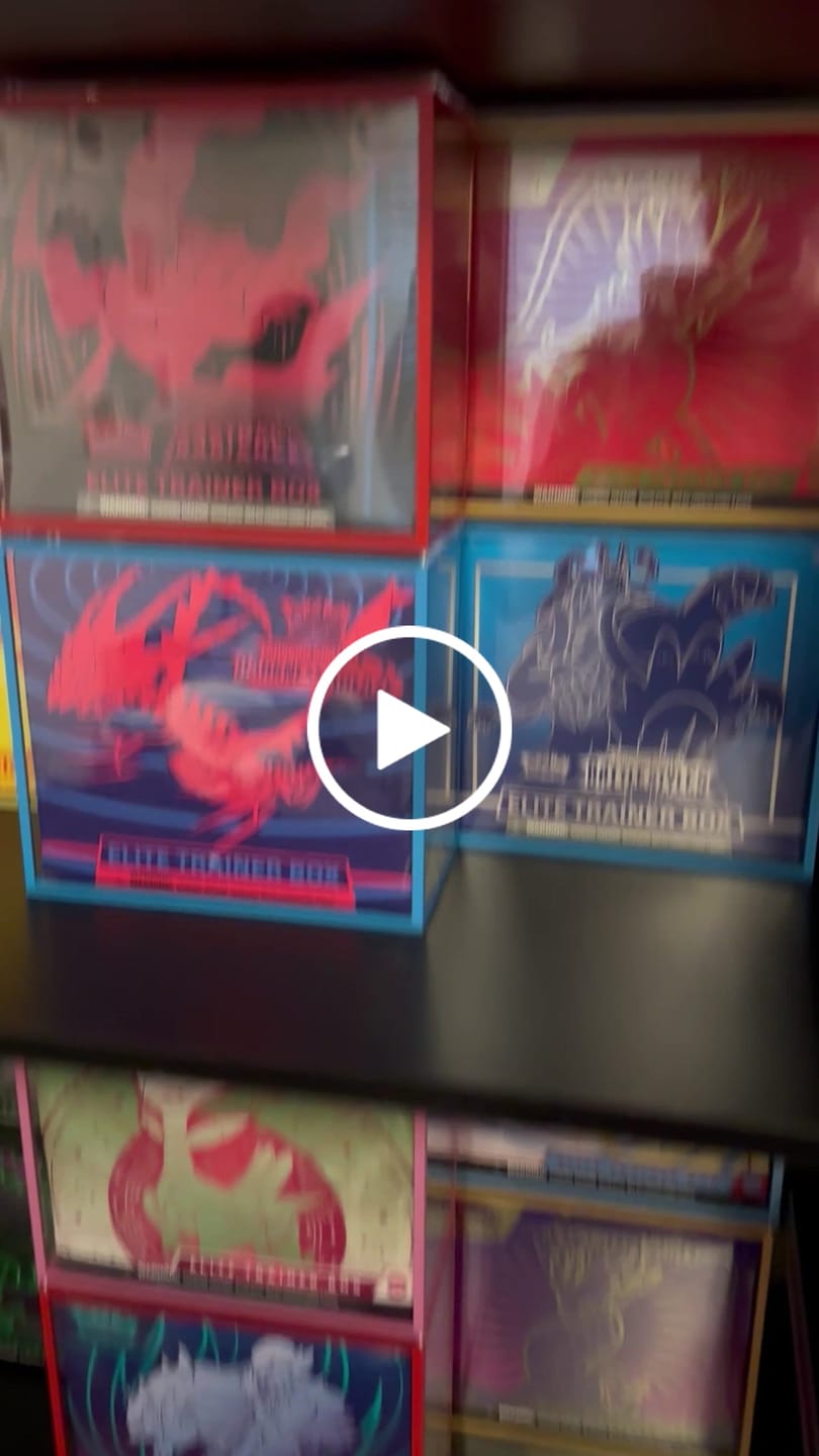 Customer video review of Premium Colored Acrylic Pokemon Elite Trainer Box “ETB” Case