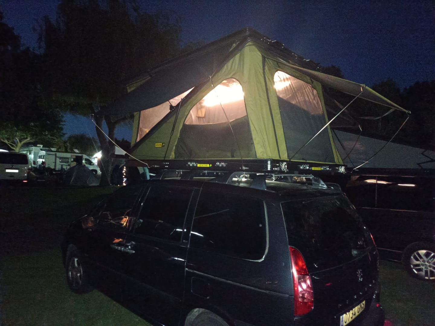 Customer photo review of Avance tienda techo coche Jovive Pro