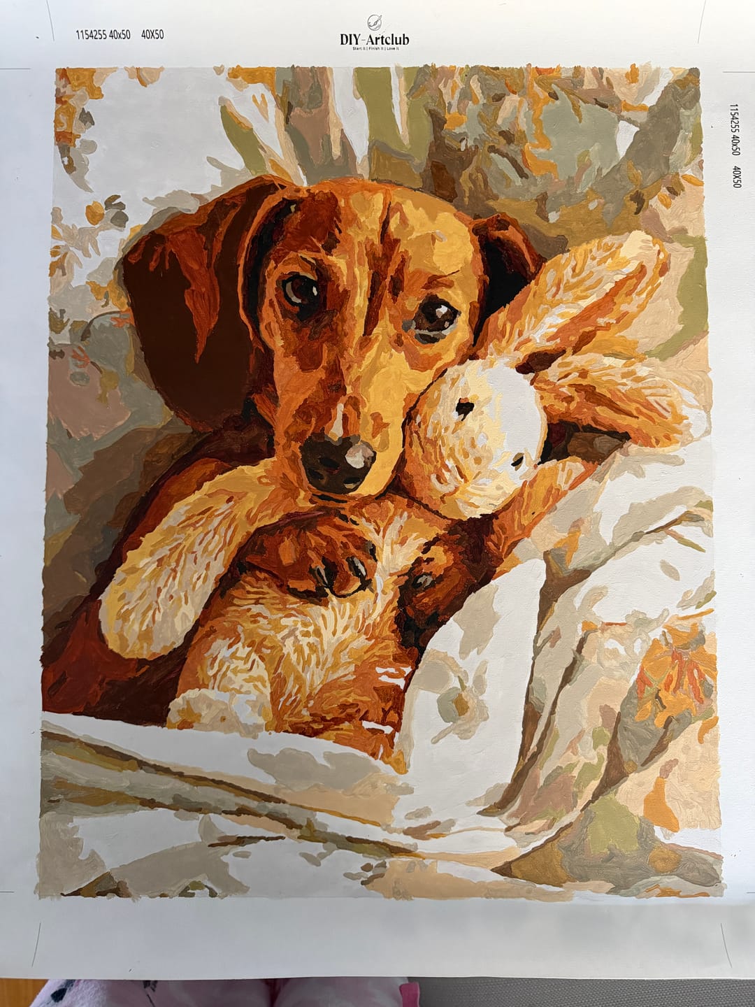 Customer photo review of Goodnight! | Paint by Number