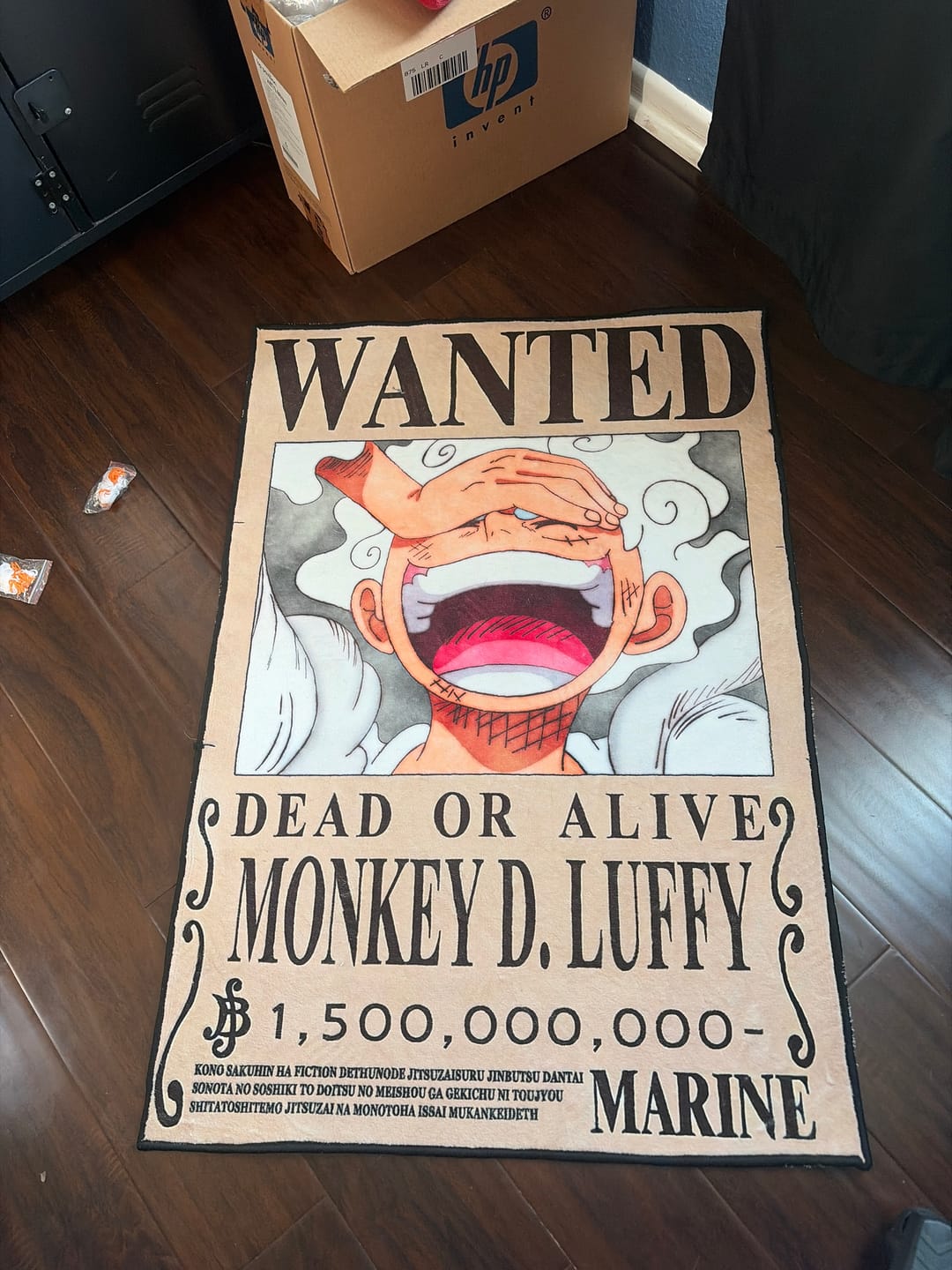 Customer photo review of Wanted Luffy Gear 5