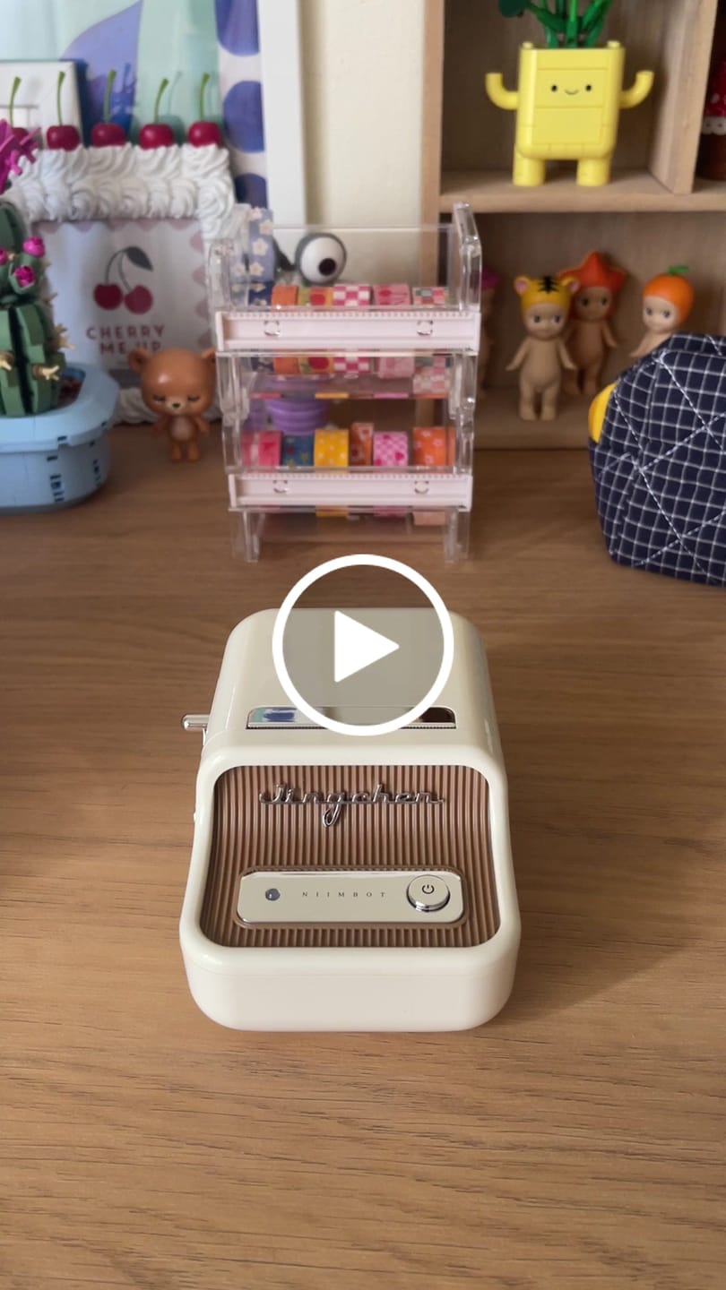 Customer video review of NIIMBOT B21 Pro 300dpi Label Printer, Photo Printing, Bluetooth Connection for Notes,Photos, Study Graphics, Memo Maker