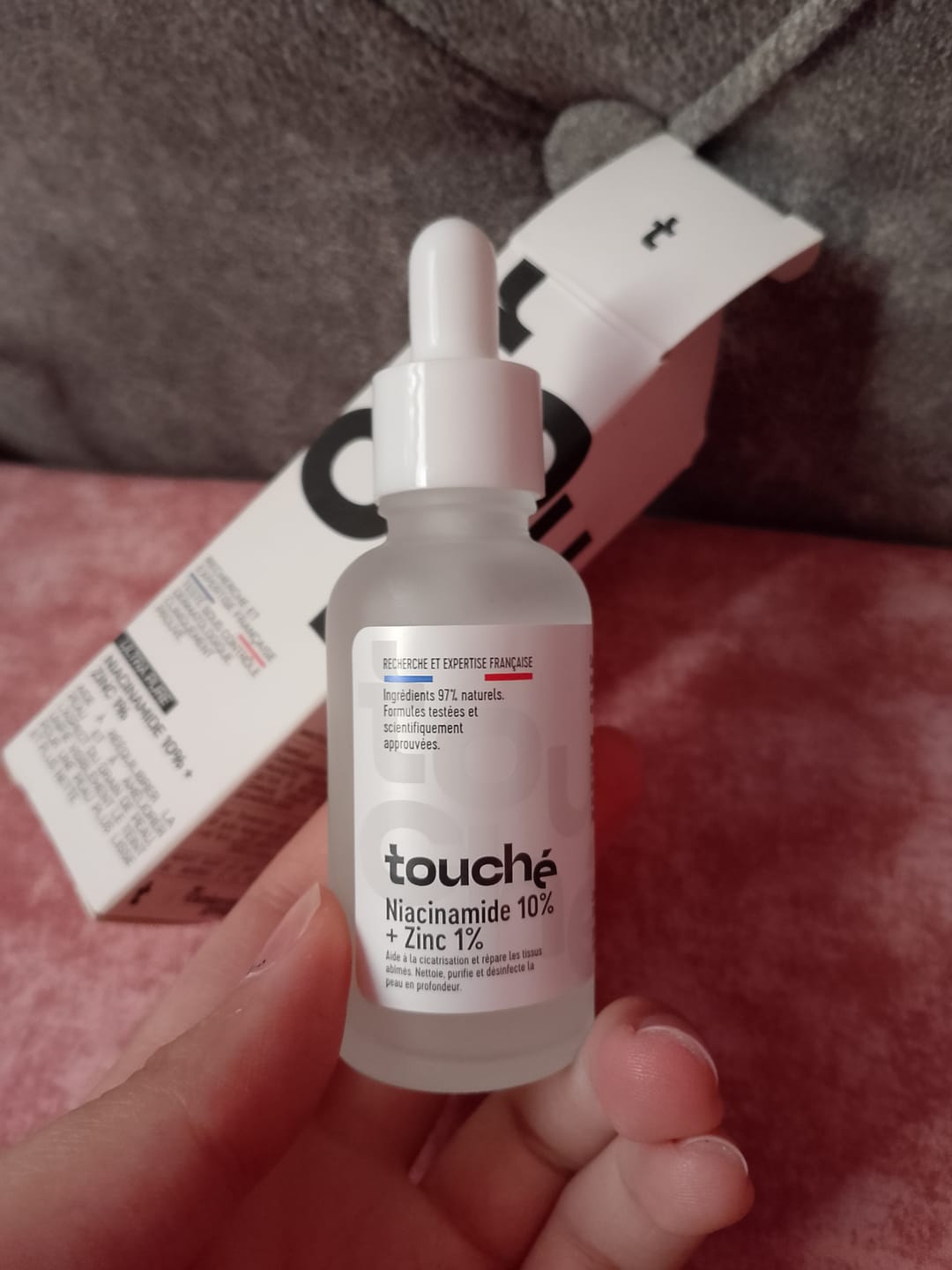Customer photo review of Niacinamide 12% – ULTRA PURE · HIGH POTENCY
