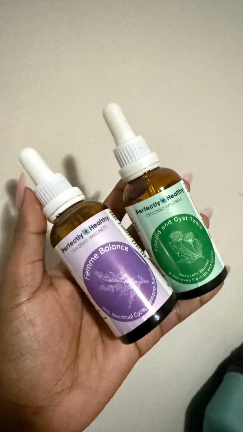 Customer photo review of Fibroid & Hormonal Balance Combo