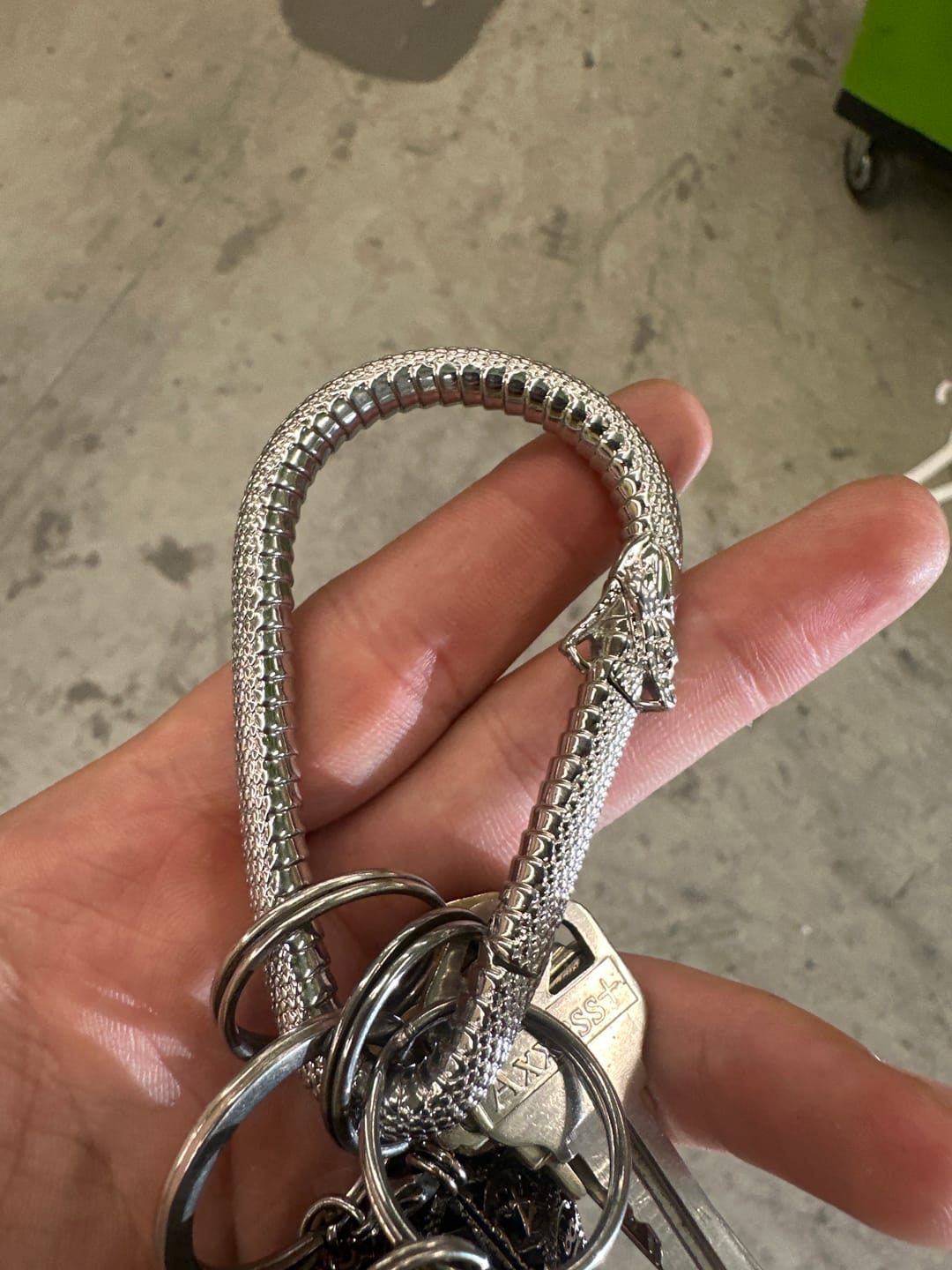 Customer photo review of OUROBOROS CARABINER