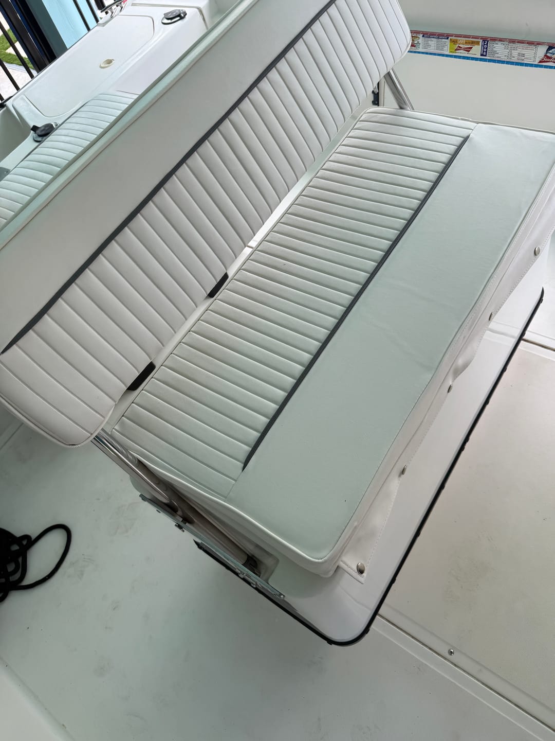 Customer photo review of Boston Whaler Dauntless 14', 16', 18', 22' , & Montauk 150/170 RPS Seat Cushion Set