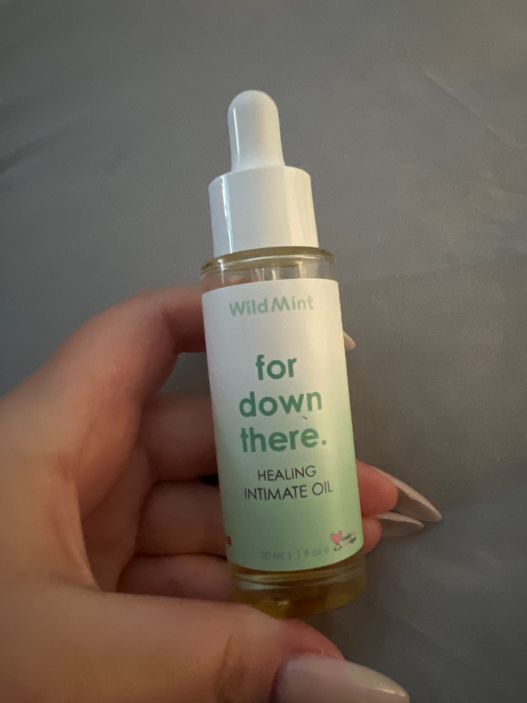 Customer photo review of Healing Intimate Oil