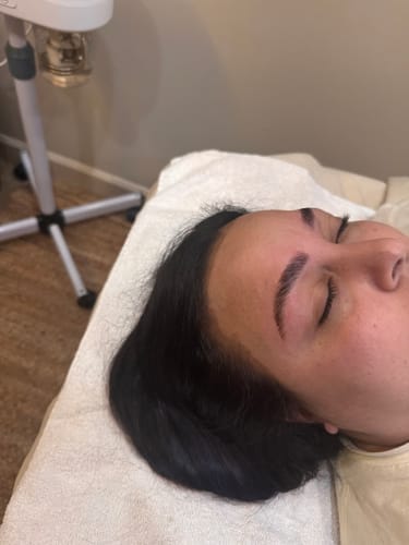 Customer photo review of Cysteamine Brow & Lash Lamination Kit - Step 3 - 15ml