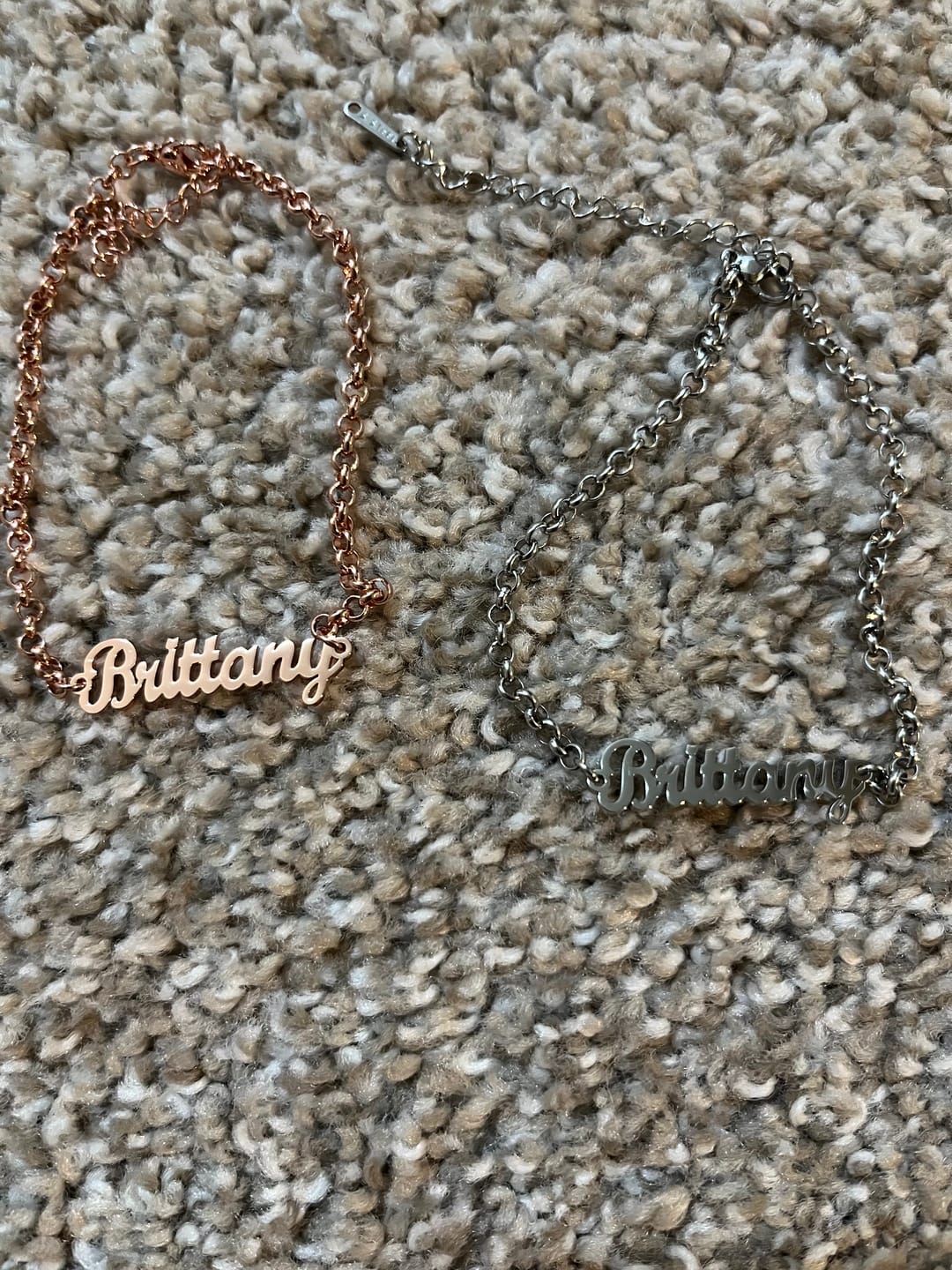 Customer photo review of Custom Name Bracelet