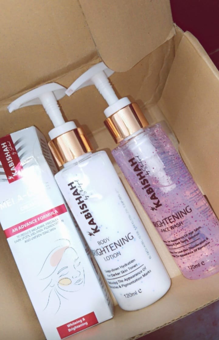 Customer photo review of Complete Fairness Radiance Bundle: Whitening Trio
