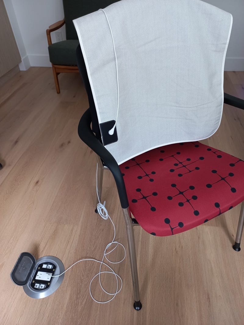Customer photo review of Large Earthing Multi-Functional Mat