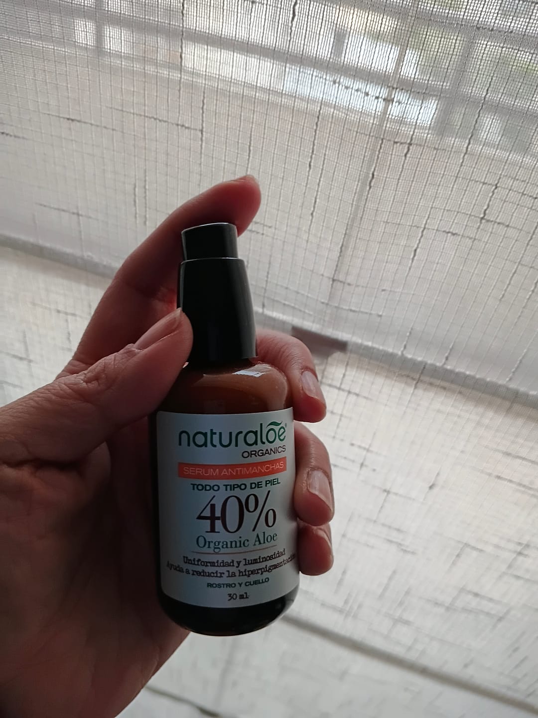 Customer photo review of Serum Antimanchas 30ml