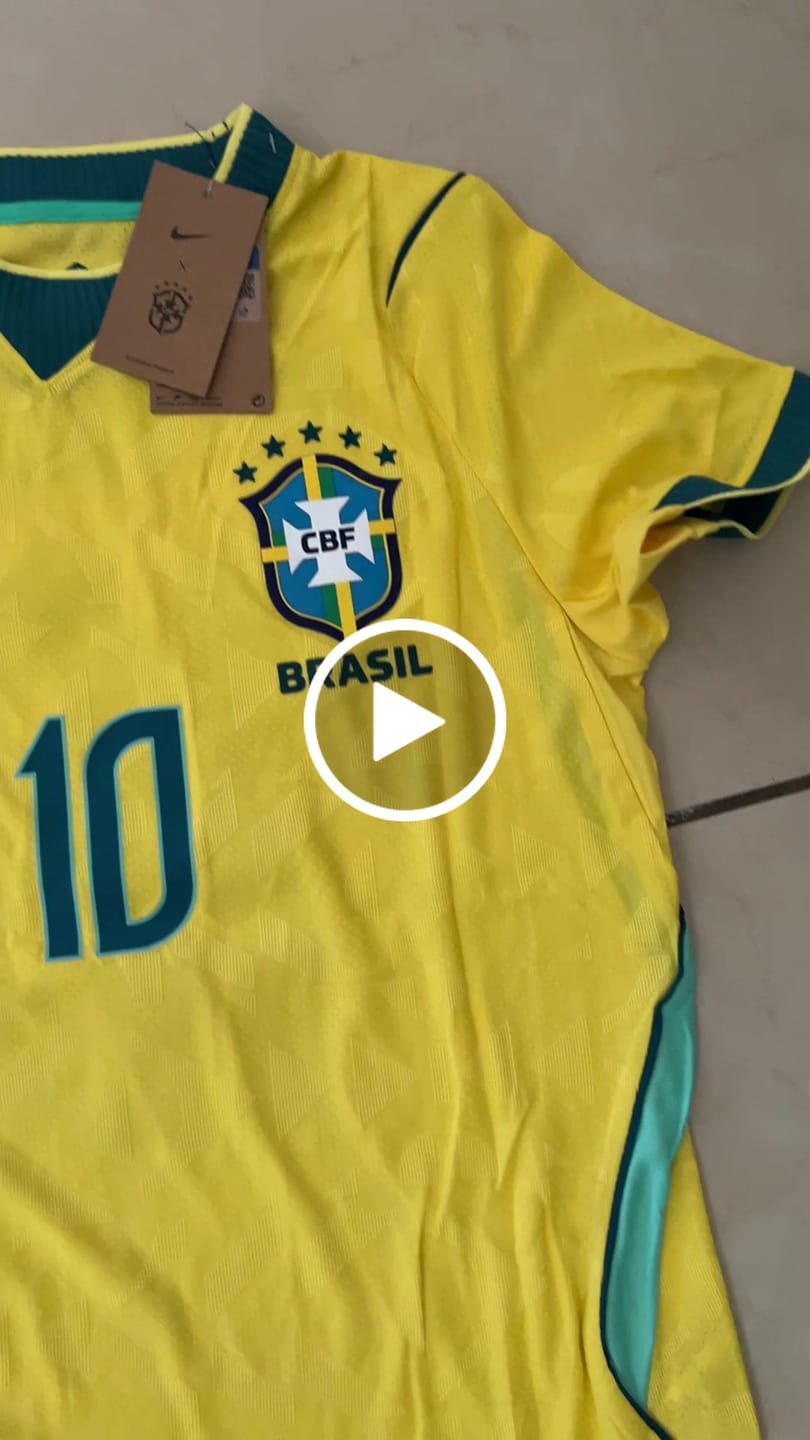 Customer video review of Maillot player Brésil domicile 2026