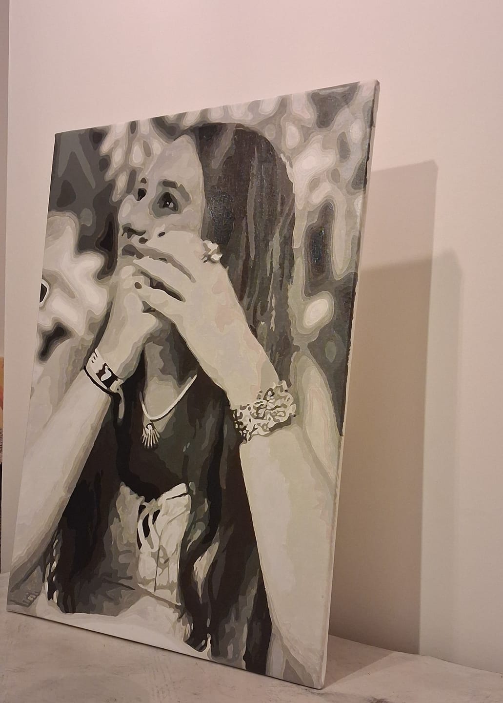 Customer photo review of Eigen Foto | Schilderen op nummer