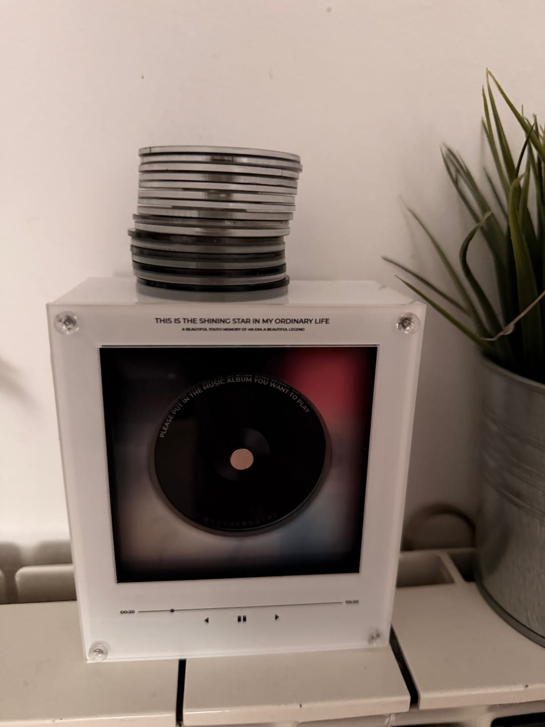Customer photo review of Vinilo Bangtan