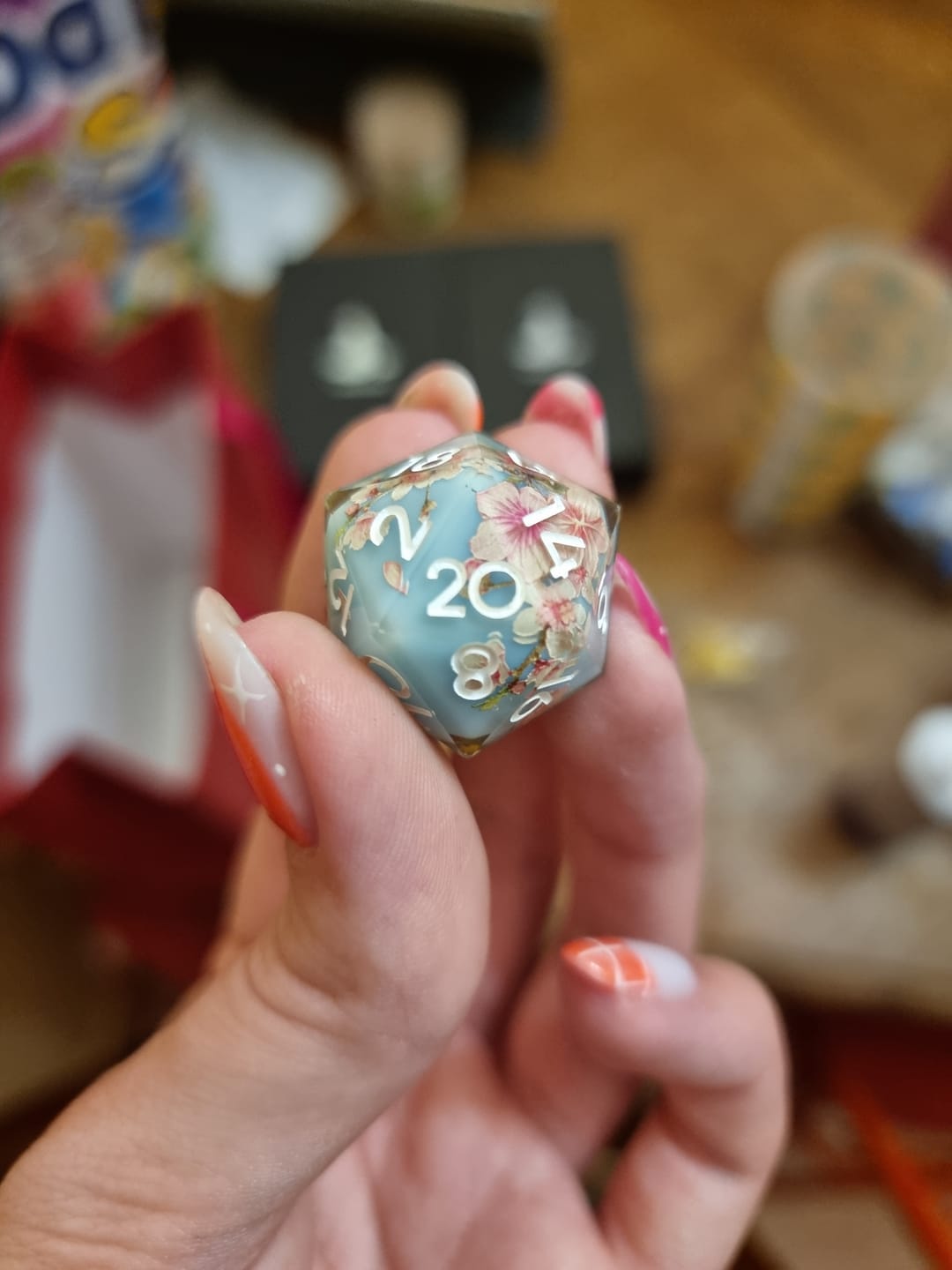 Customer photo review of 🎁 A Free Gift Random D20 (100% off)