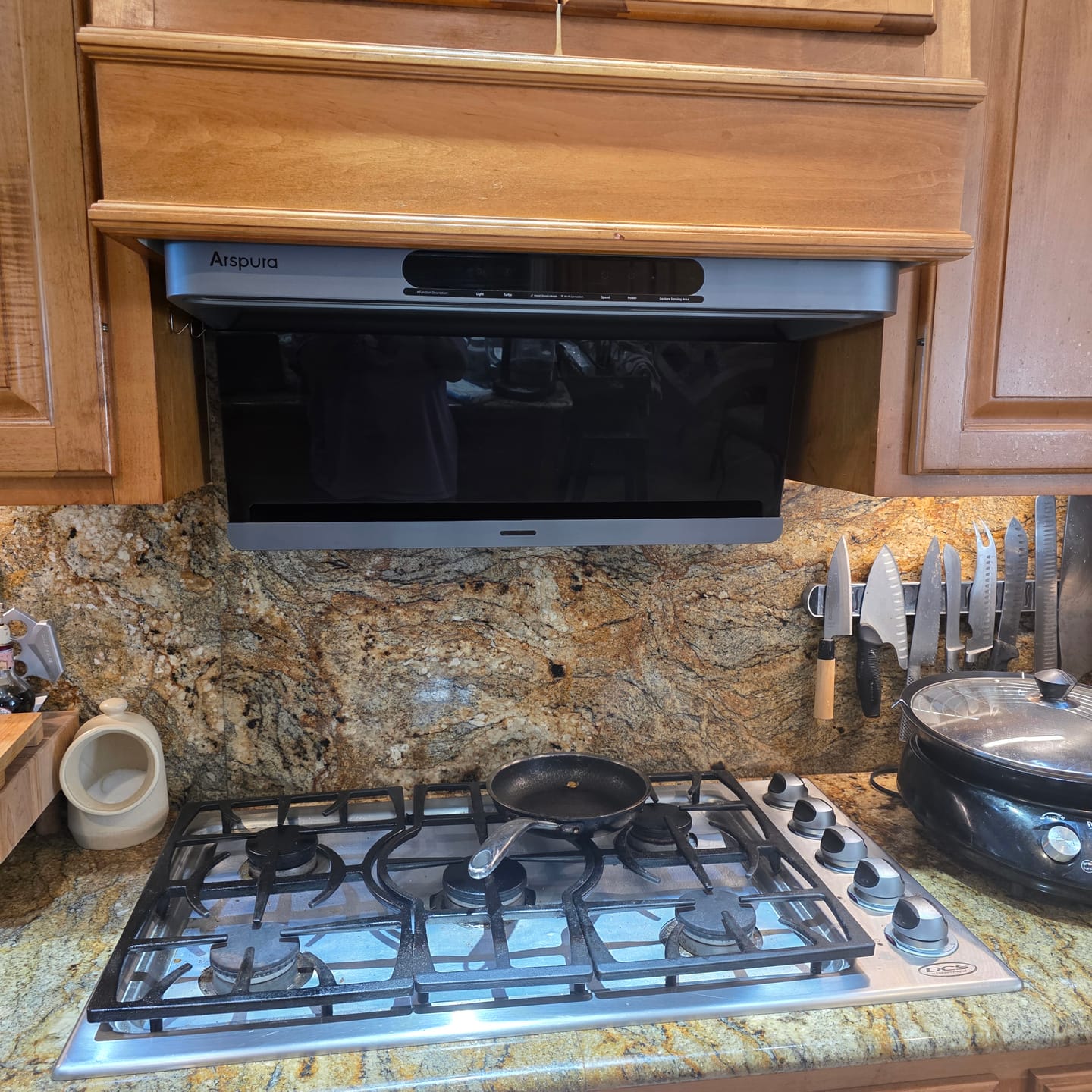 Customer photo review of Arspura 30'' F1 High-Velocity Range Hood