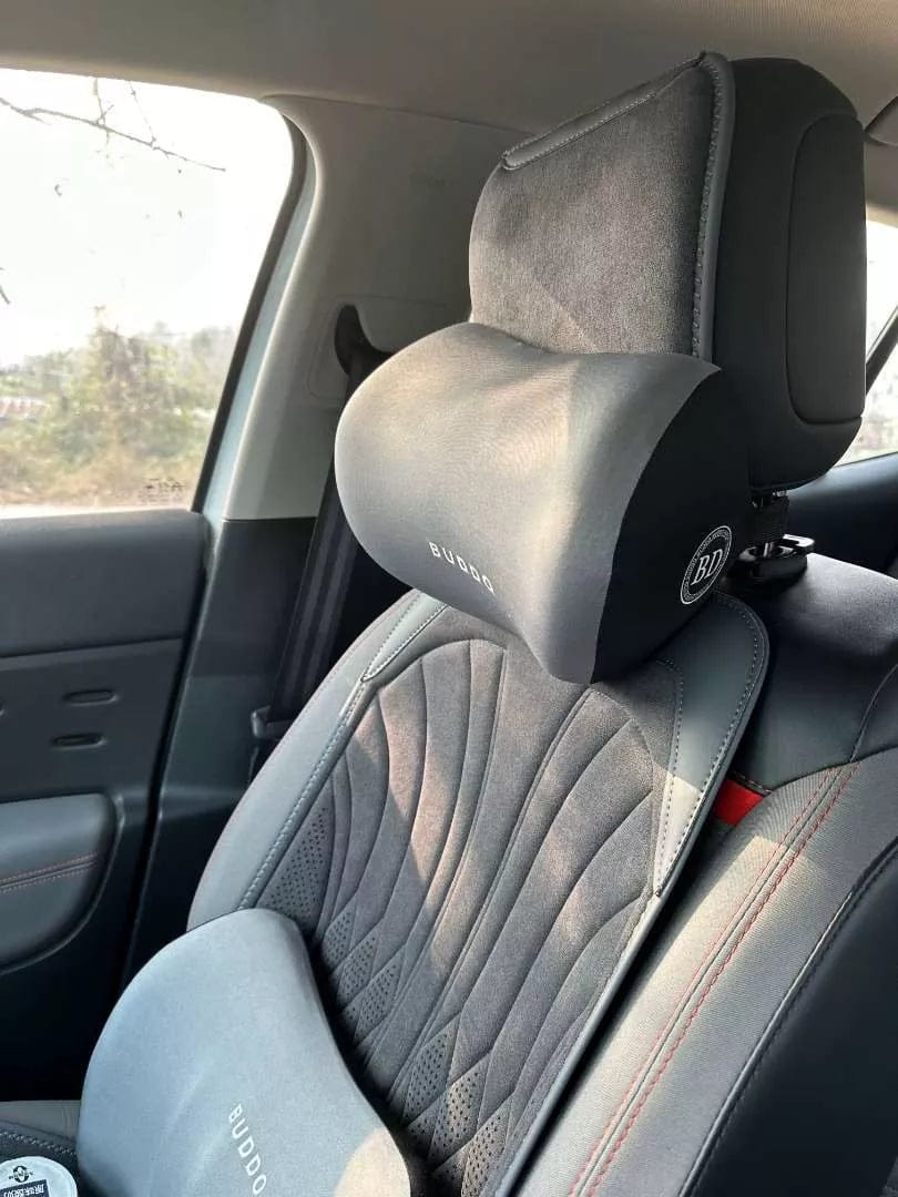 Customer photo review of DriveEase® Ergonomic Neck & Lumbar Support