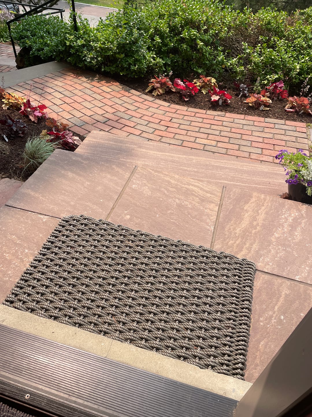 Customer photo review of Mushroom Doormat