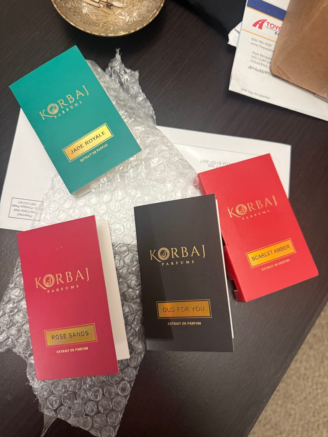Customer photo review of 🎁 Prestige Collection Sample Set - 4 PCS (100% off)