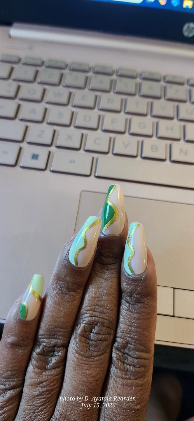 Customer photo review of Erynn - Matte - Metallic