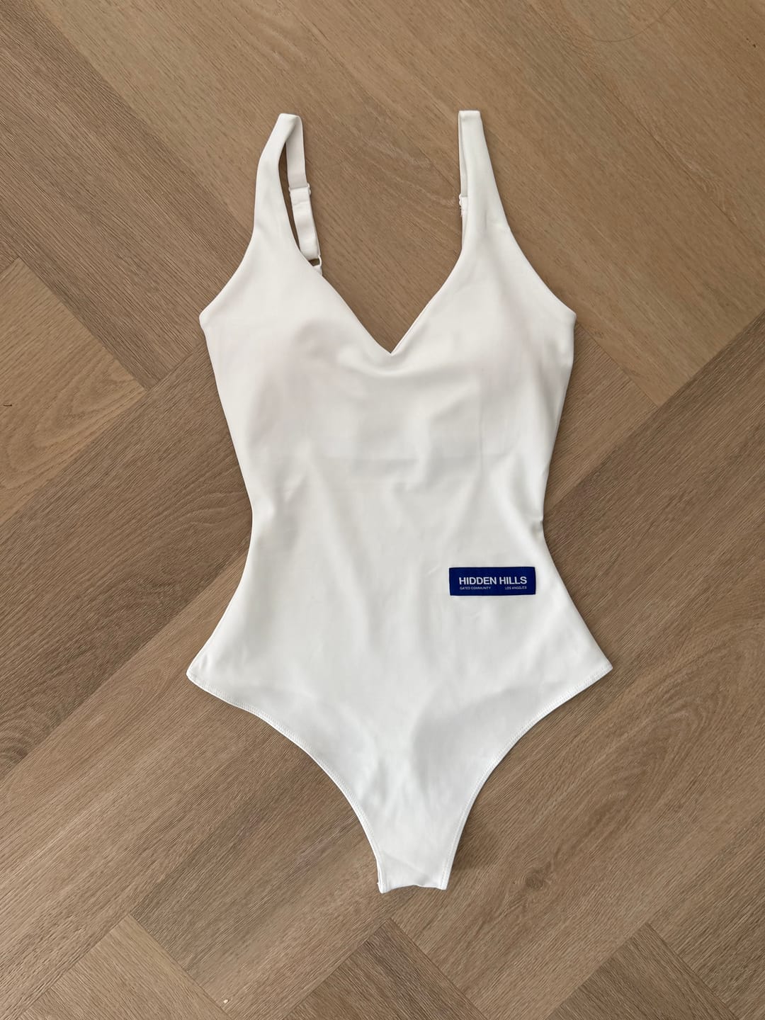 Customer photo review of LABEL BODYSUIT WHITE