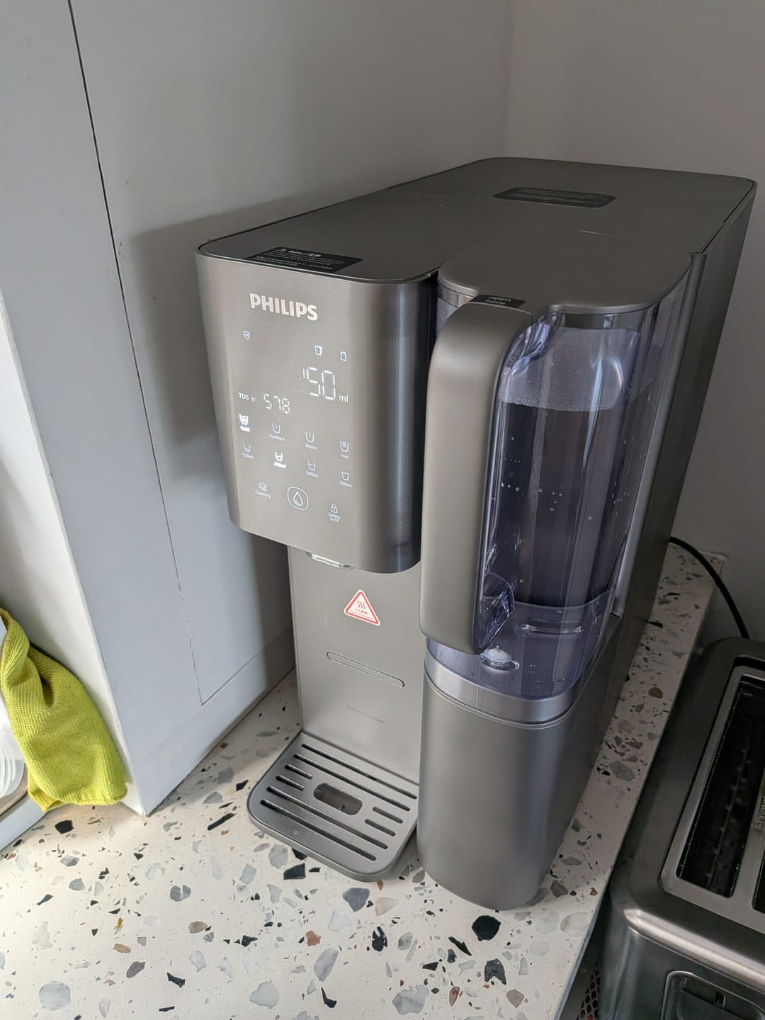 Customer photo review of PHILIPS RO Water Dispenser with Instant Heating and Cooling｜ADD6921DG/90