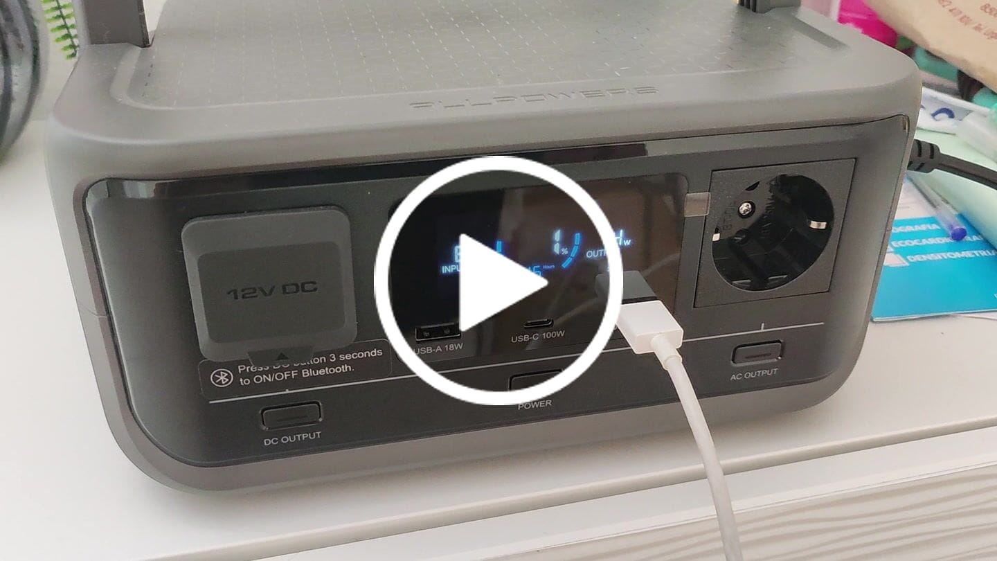 Customer video review of ALLPOWERS VOLIX P300 Portable Power Station 300W 256Wh